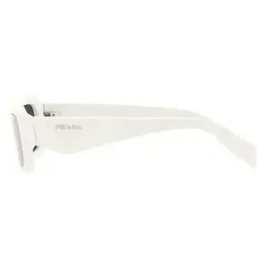 NWT PRADA SUNGLASSES WOMEN WHITE RECTANGULAR EYEWEAR PRADA NEW NWT PRADA SUNGLASSES WOMEN WHITE RECTANGULAR EYEWEAR PRADA NEW main image 2